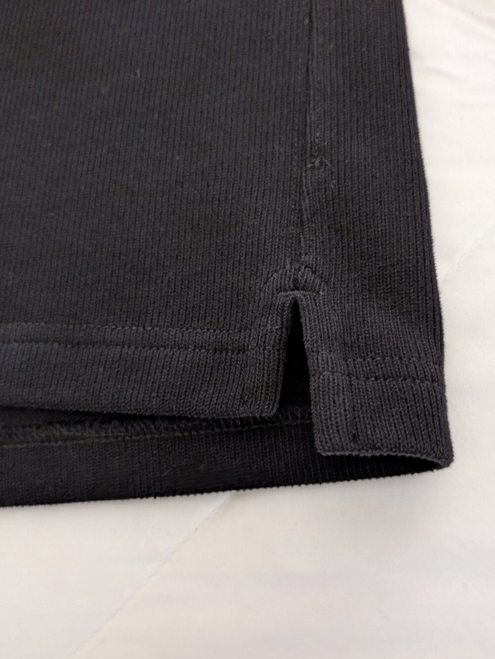 RELWEN Sweater Men's XL Black Pullover Cotton Buttons Soft Mock Neck Casual - Picture 6 of 13